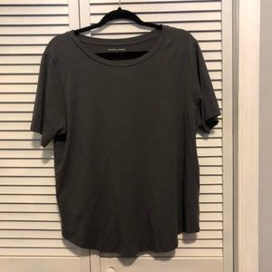 Universal Standard Crew Tee Rex Grey Size Small